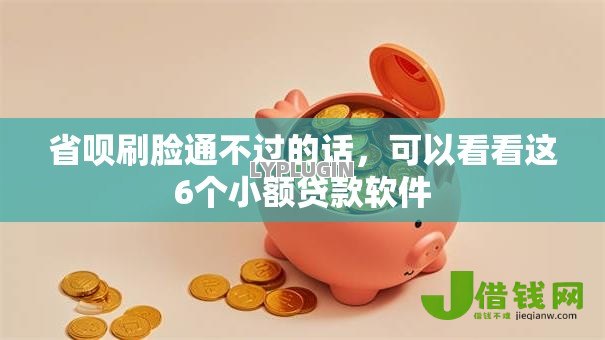 省呗刷脸通不过的话,可以看看这6个小额贷款软件 省呗刷脸通不过的话,可以看看这6个小额贷款软件