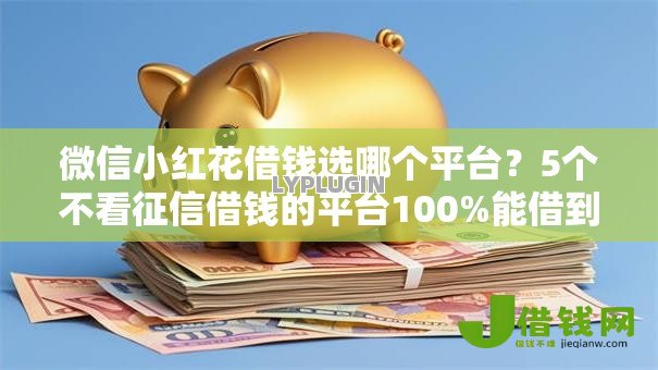 微信小红花借钱选哪个平台?5个不看征信借钱的平台100%能借到推荐 微信小红花借钱选哪个平台?5个不看征信借钱的平台100%能借到推荐
