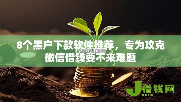8个黑户下款软件推荐，专为攻克微信借钱要不来难题