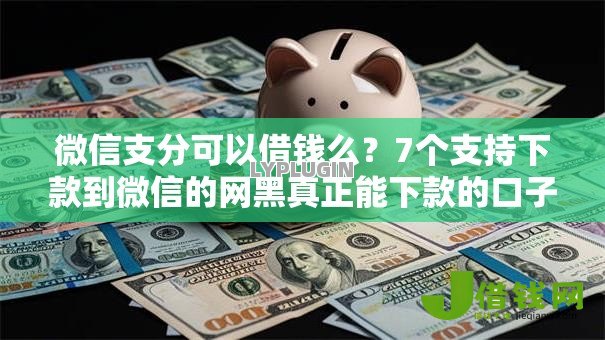 微信支分可以借钱么？7个支持下款到微信的网黑真正能下款的口子