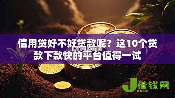 信用贷好不好贷款呢?这10个贷款下款快的平台值得一试 信用贷好不好贷款呢?这10个贷款下款快的平台值得一试