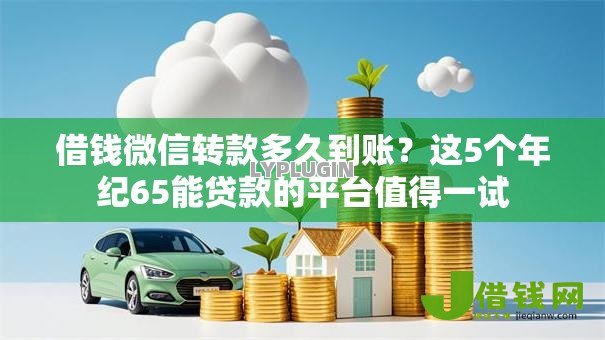 借钱微信转款多久到账？这5个年纪65能贷款的平台值得一试