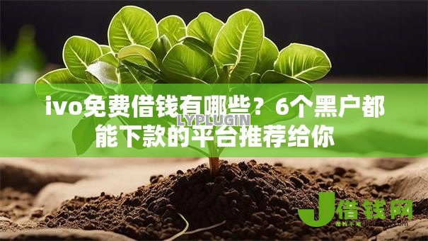 ivo免费借钱有哪些？6个黑户都能下款的平台推荐给你