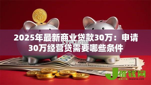 2025年最新商业贷款30万:申请30万经营贷需要哪些条件 2025年最新商业贷款30万:申请30万经营贷需要哪些条件