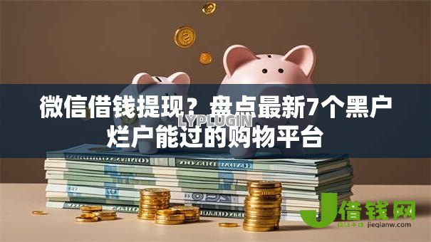 微信借钱提现？盘点最新7个黑户烂户能过的购物平台
