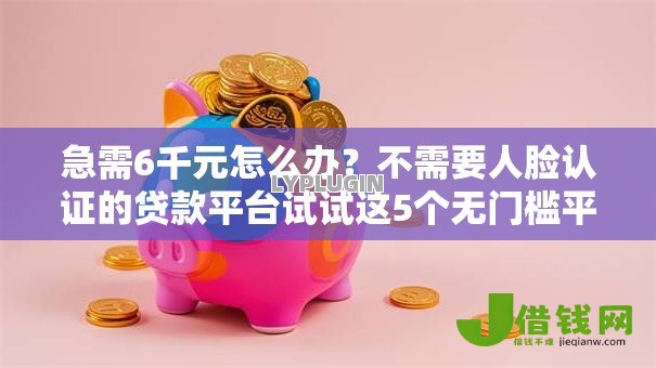 急需6千元怎么办?不需要人脸认证的贷款平台试试这5个无门槛平台 急需6千元怎么办?不需要人脸认证的贷款平台试试这5个无门槛平台