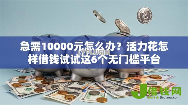急需10000元怎么办？活力花怎样借钱试试这6个无门槛平台