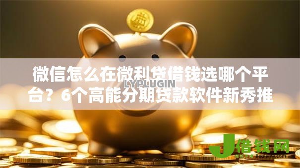 微信怎么在微利贷借钱选哪个平台？6个高能分期贷款软件新秀推荐