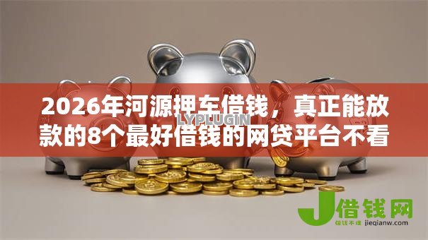 2026年河源押车借钱，真正能放款的8个最好借钱的网贷平台不看数据推荐