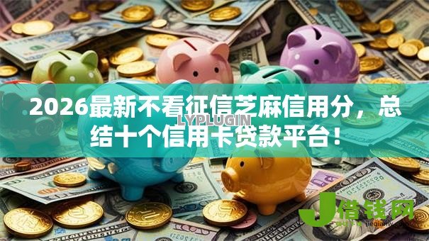 2026最新不看征信芝麻信用分,总结十个信用卡贷款平台! 2026最新不看征信芝麻信用分,总结十个信用卡贷款平台!