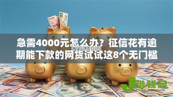 急需4000元怎么办?征信花有逾期能下款的网货试试这8个无门槛平台 急需4000元怎么办?征信花有逾期能下款的网货试试这8个无门槛平台