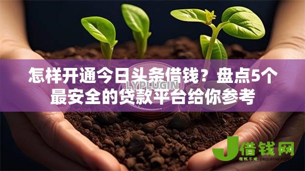 怎样开通今日头条借钱?盘点5个最安全的贷款平台给你参考 怎样开通今日头条借钱?盘点5个最安全的贷款平台给你参考