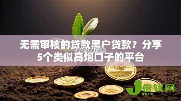 无需审核的贷款黑户贷款?分享5个类似高炮口子的平台 无需审核的贷款黑户贷款?分享5个类似高炮口子的平台