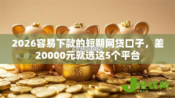 2026容易下款的短期网贷口子，差20000元就选这5个平台