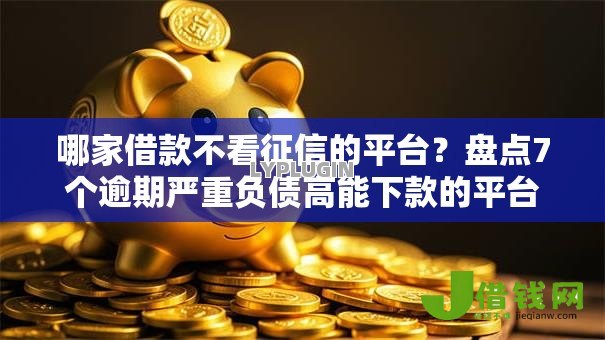 哪家借款不看征信的平台？盘点7个逾期严重负债高能下款的平台给你参考
