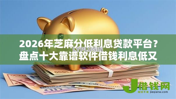 2026年芝麻分低利息贷款平台？盘点十大靠谱软件借钱利息低又安全