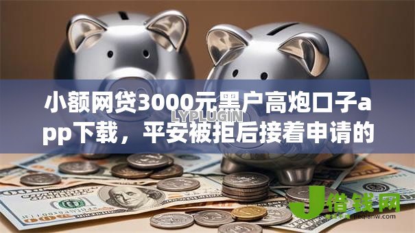 小额网贷3000元黑户高炮口子app下载，平安被拒后接着申请的5个平台介绍
