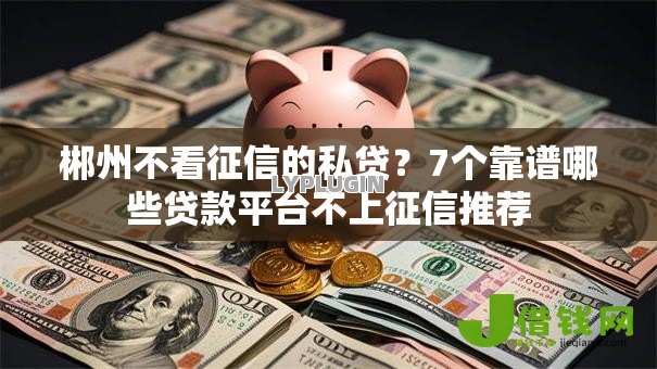 郴州不看征信的私贷？7个靠谱哪些贷款平台不上征信推荐