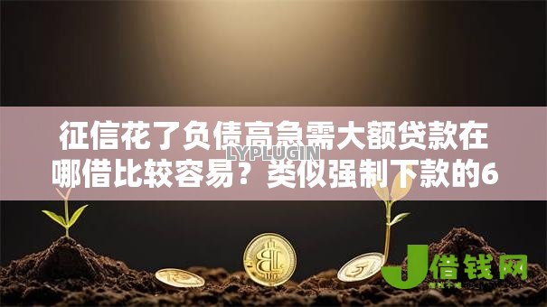 征信花了负债高急需大额贷款在哪借比较容易?类似强制下款的6个口子参考 征信花了负债高急需大额贷款在哪借比较容易?类似强制下款的6个口子参考