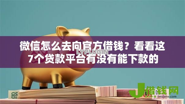 微信怎么去向官方借钱?看看这7个贷款平台有没有能下款的 微信怎么去向官方借钱?看看这7个贷款平台有没有能下款的