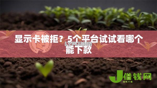 显示卡被拒?5个平台试试看哪个能下款 显示卡被拒?5个平台试试看哪个能下款