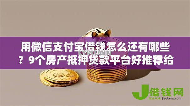用微信支付宝借钱怎么还有哪些?9个房产抵押贷款平台好推荐给你 用微信支付宝借钱怎么还有哪些?9个房产抵押贷款平台好推荐给你