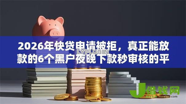 2026年快贷申请被拒，真正能放款的6个黑户夜晚下款秒审核的平台推荐