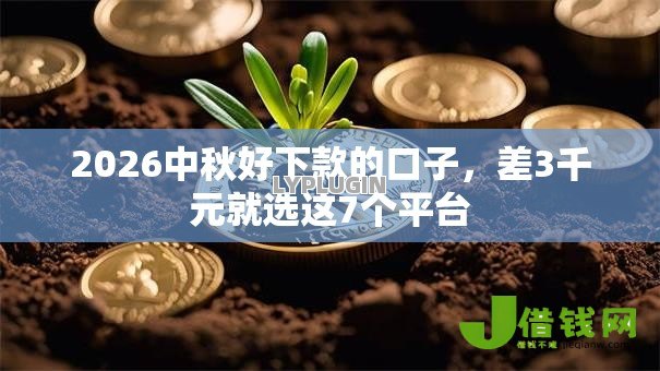 2026中秋好下款的口子,差3千元就选这7个平台 2026中秋好下款的口子,差3千元就选这7个平台