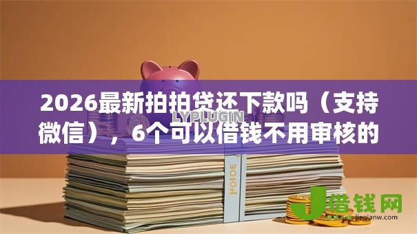2026最新拍拍贷还下款吗(支持微信),6个可以借钱不用审核的app无私分享 2026最新拍拍贷还下款吗(支持微信),6个可以借钱不用审核的app无私分享