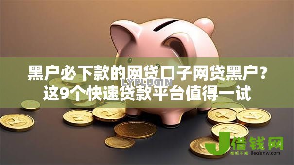 黑户必下款的网贷口子网贷黑户?这9个快速贷款平台值得一试 黑户必下款的网贷口子网贷黑户?这9个快速贷款平台值得一试