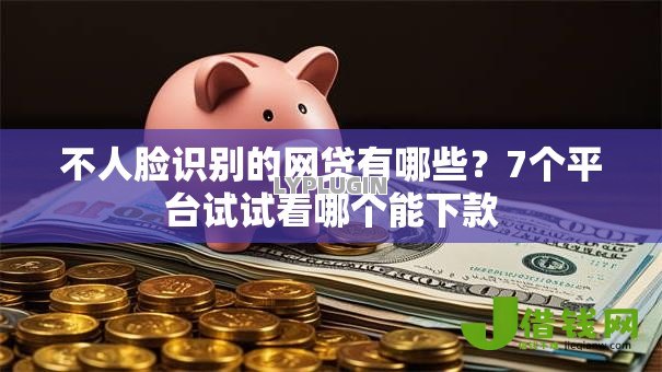 不人脸识别的网贷有哪些?7个平台试试看哪个能下款 不人脸识别的网贷有哪些?7个平台试试看哪个能下款