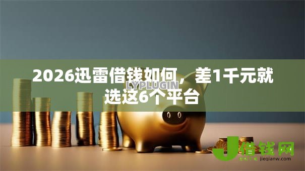 2026迅雷借钱如何，差1千元就选这6个平台