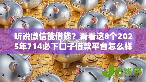 听说微信能借钱?看看这8个2025年714必下口子借款平台怎么样 听说微信能借钱?看看这8个2025年714必下口子借款平台怎么样