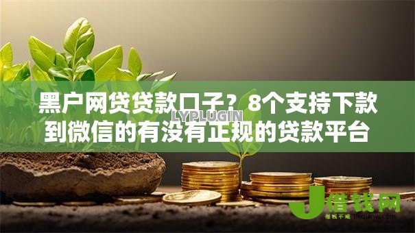黑户网贷贷款口子?8个支持下款到微信的有没有正规的贷款平台 黑户网贷贷款口子?8个支持下款到微信的有没有正规的贷款平台