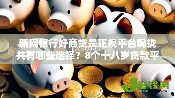 新网银行好商贷是正规平台吗拢共有哪些选择?8个十八岁贷款平台详解 新网银行好商贷是正规平台吗拢共有哪些选择?8个十八岁贷款平台详解