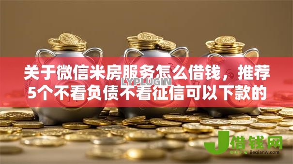 关于微信米房服务怎么借钱，推荐5个不看负债不看征信可以下款的平台给你