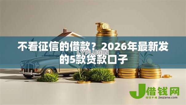 不看征信的借款？2026年最新发的5款贷款口子