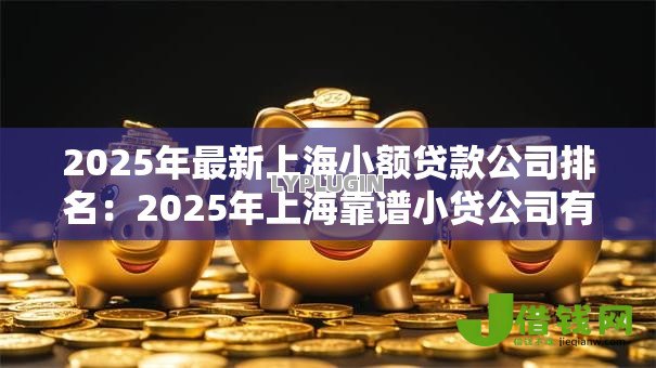 2025年最新上海小额贷款公司排名:2025年上海靠谱小贷公司有哪些 2025年最新上海小额贷款公司排名:2025年上海靠谱小贷公司有哪些