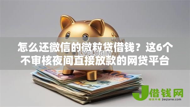 怎么还微信的微粒贷借钱?这6个不审核夜间直接放款的网贷平台值得一试 怎么还微信的微粒贷借钱?这6个不审核夜间直接放款的网贷平台值得一试
