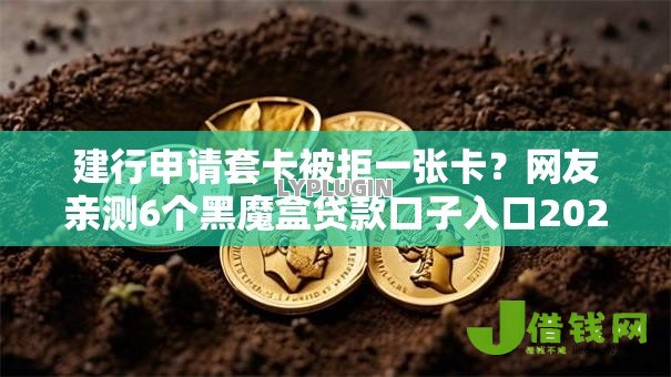 建行申请套卡被拒一张卡?网友亲测6个黑魔盒贷款口子入口2025盘点 建行申请套卡被拒一张卡?网友亲测6个黑魔盒贷款口子入口2025盘点