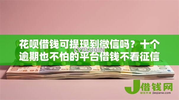花呗借钱可提现到微信吗?十个逾期也不怕的平台借钱不看征信好下款的 花呗借钱可提现到微信吗?十个逾期也不怕的平台借钱不看征信好下款的
