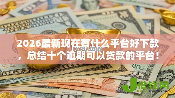 2026最新现在有什么平台好下款，总结十个逾期可以贷款的平台！