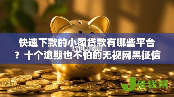 快速下款的小额贷款有哪些平台？十个逾期也不怕的无视网黑征信黑3万贷款秒款app名单