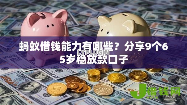 蚂蚁借钱能力有哪些？分享9个65岁稳放款口子