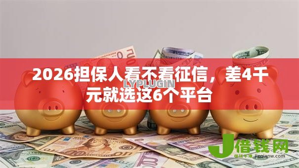 2026担保人看不看征信,差4千元就选这6个平台 2026担保人看不看征信,差4千元就选这6个平台