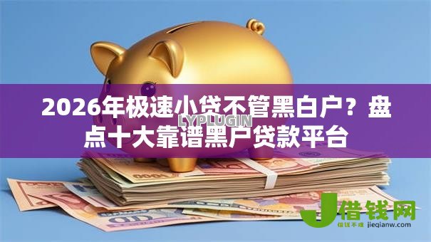 2026年极速小贷不管黑白户?盘点十大靠谱黑户贷款平台 2026年极速小贷不管黑白户?盘点十大靠谱黑户贷款平台