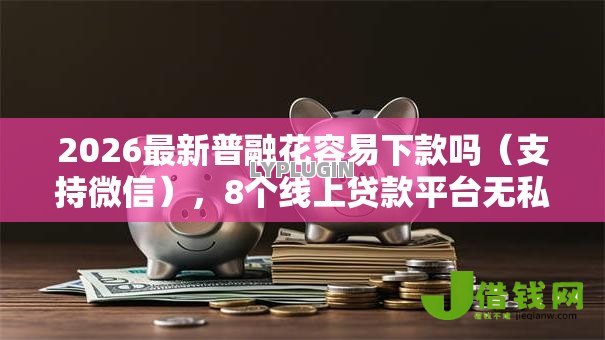2026最新普融花容易下款吗（支持微信），8个线上贷款平台无私分享