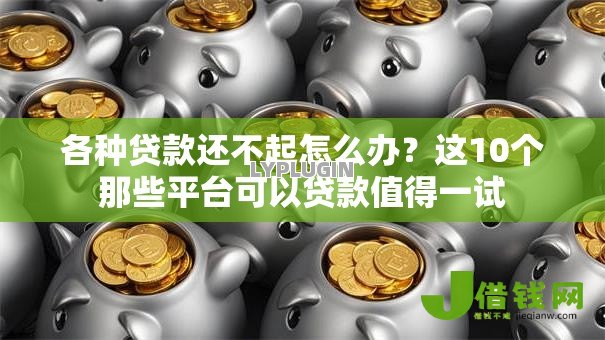 各种贷款还不起怎么办?这10个那些平台可以贷款值得一试 各种贷款还不起怎么办?这10个那些平台可以贷款值得一试