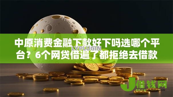 中原消费金融下款好下吗选哪个平台？6个网贷借遍了都拒绝去借款平台借钱推荐