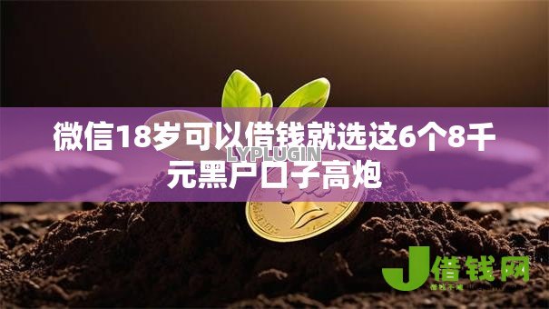 微信18岁可以借钱就选这6个8千元黑户口子高炮 微信18岁可以借钱就选这6个8千元黑户口子高炮